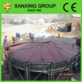 Nueva invención almacenamiento químico de almacenamiento de silo rollos de formación de silo